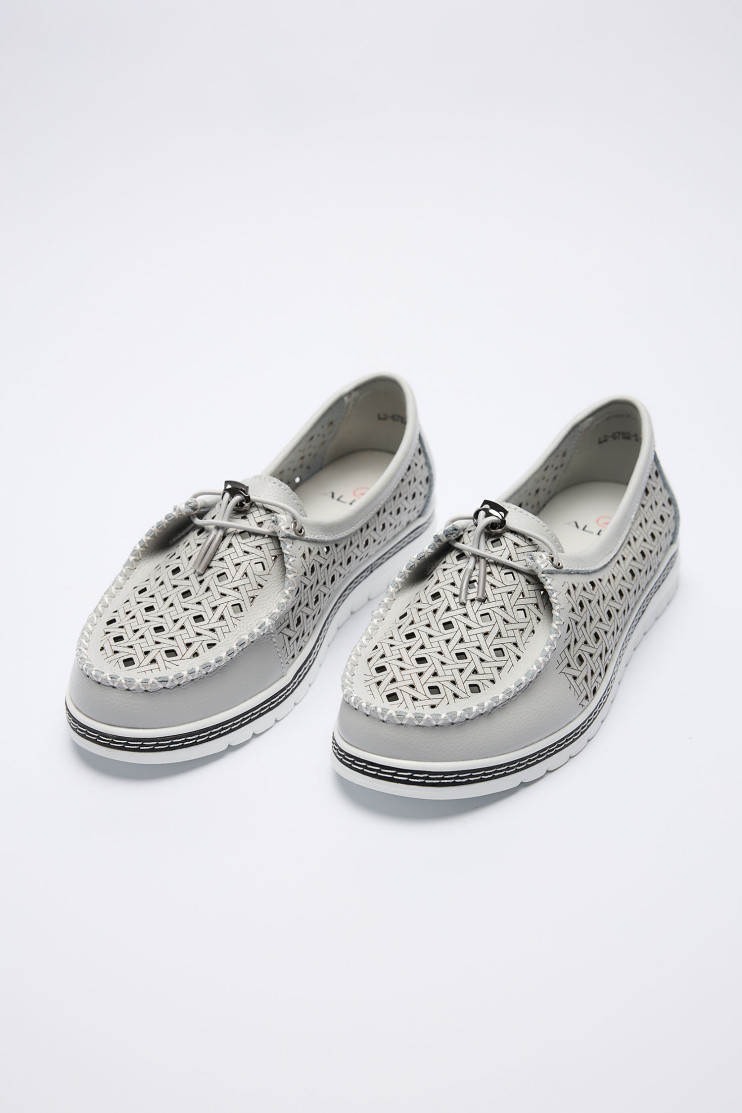 Мокасины ALLSY 208178 - Вид 2 - интернет магазин sandalini.ua