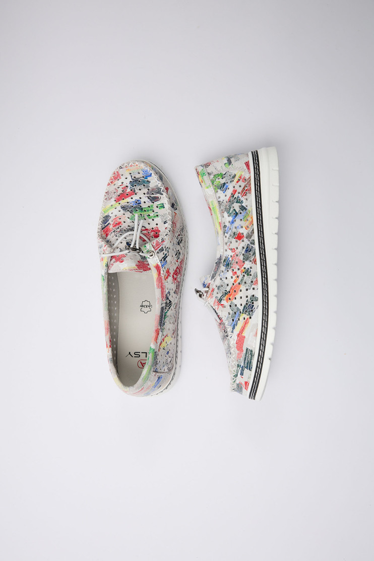 Мокасины ALLSY 208176 - Вид 2 - интернет магазин sandalini.ua