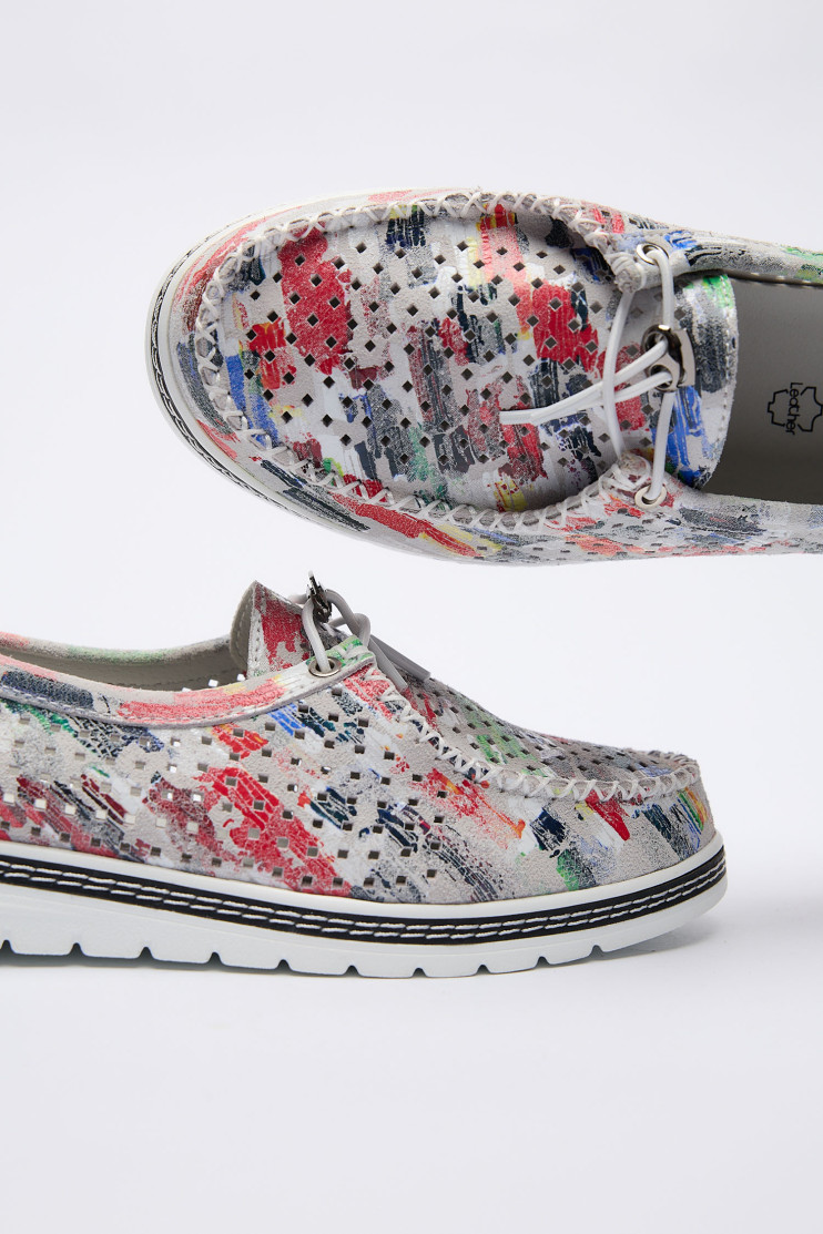 Мокасины ALLSY 208176 - Вид 3 - интернет магазин sandalini.ua