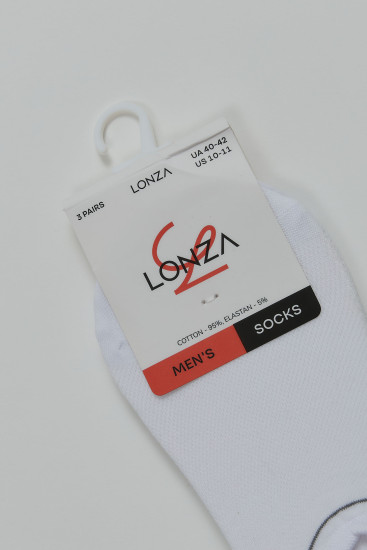 Следы хлопковые мужские 3 шт. Lonza 40-42 р. 200668