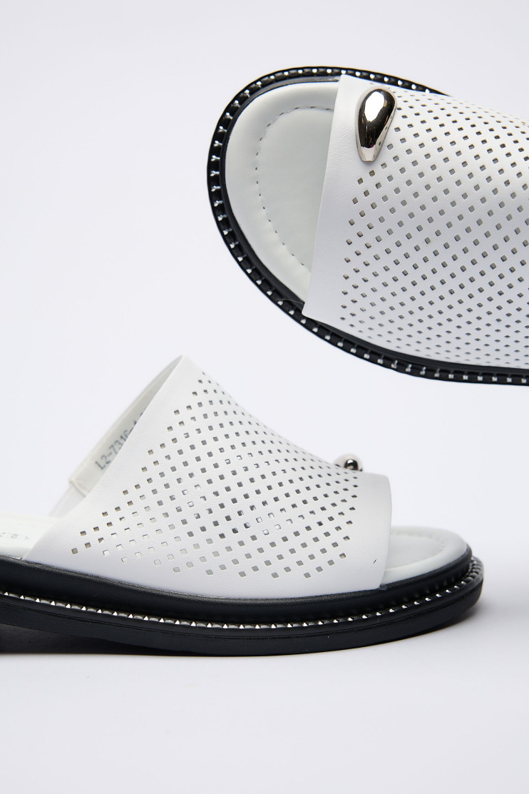 Шлепанцы ALLSY 208157 - Вид 4 - интернет магазин sandalini.ua