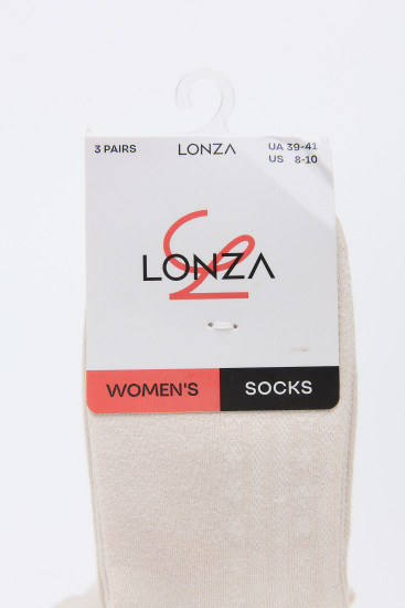 Носки женские 3 шт. 39-41 р. Lonza 214233