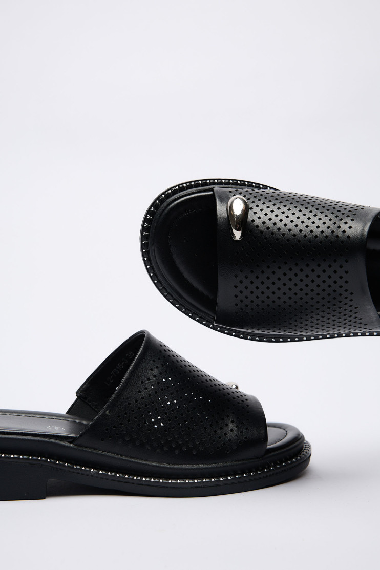 Шлепанцы ALLSY 208159 - Вид 3 - интернет магазин sandalini.ua