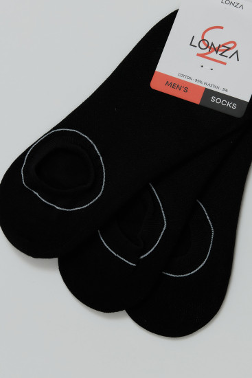 Следы хлопковые мужские 3 шт. Lonza 40-42 р. 200670