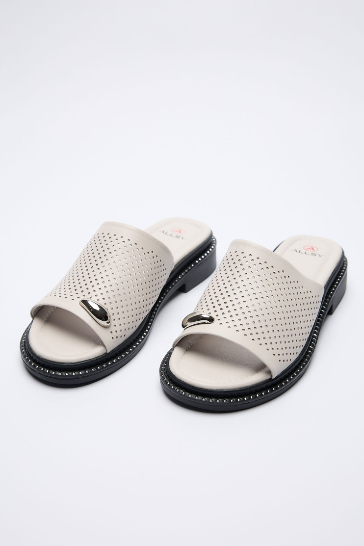 Шлепанцы ALLSY 208158 - Вид 4 - интернет магазин sandalini.ua