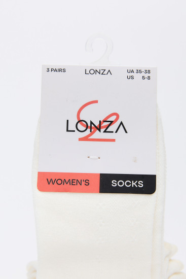 Носки женские 3 шт. 35-38 р. Lonza 214234