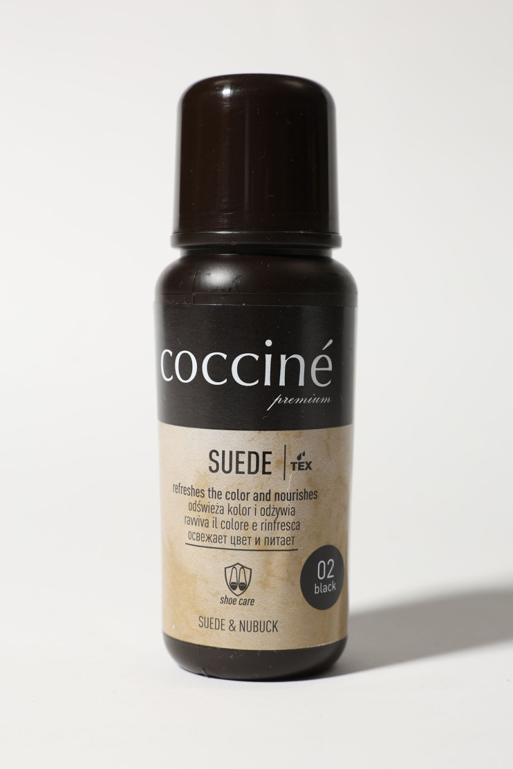 Фарба для замші та нубуку рідка чорна Suede COCCINE 187543 - Вид 1 - інтернет магазин sandalini.ua