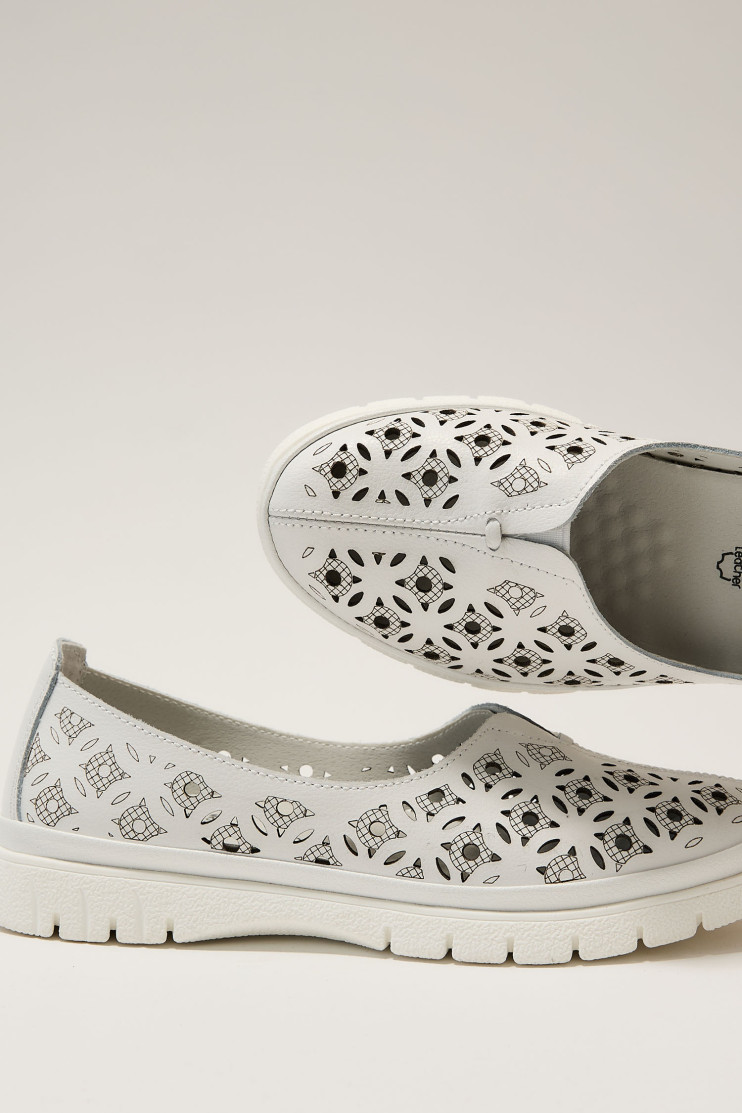 Мокасины ALLSY 195180 - Вид 4 - интернет магазин sandalini.ua