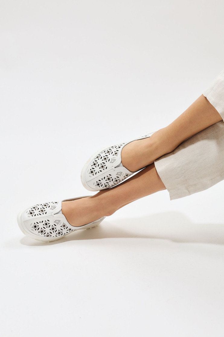 Мокасины ALLSY 195180 - Вид 5 - интернет магазин sandalini.ua