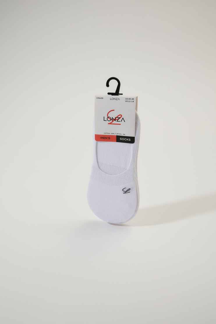 Сліди бавовна чоловіча 3 шт. Lonza 43-46 р. 2006 - Вид 1 - інтернет магазин sandalini.ua