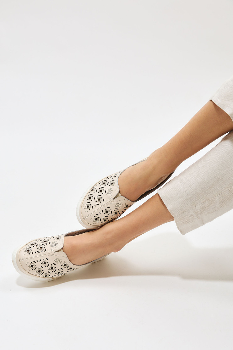 Мокасины ALLSY 195181 - Вид 7 - интернет магазин sandalini.ua