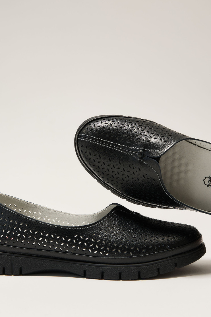 Мокасины ALLSY 195167 - Вид 7 - интернет магазин sandalini.ua