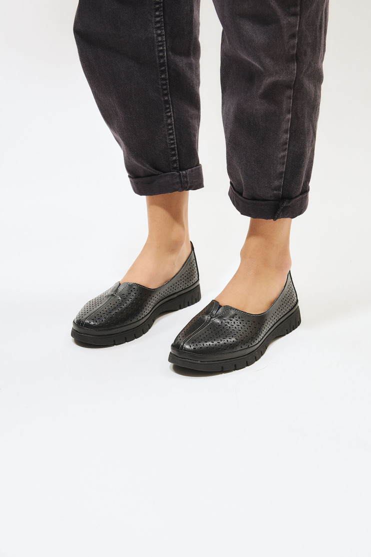 Мокасины ALLSY 195167 - Вид 2 - интернет магазин sandalini.ua