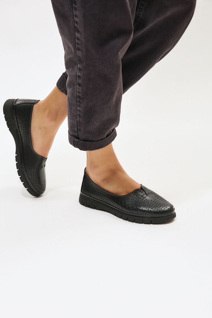 Мокасины ALLSY 195167 - Вид 4 - интернет магазин sandalini.ua