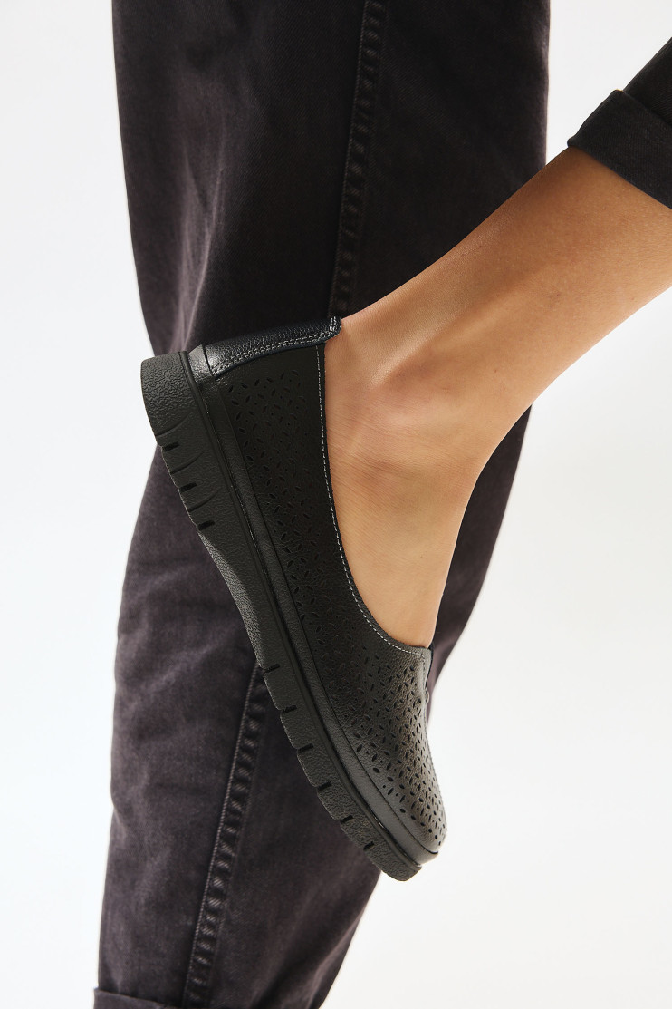 Мокасины ALLSY 195167 - Вид 8 - интернет магазин sandalini.ua