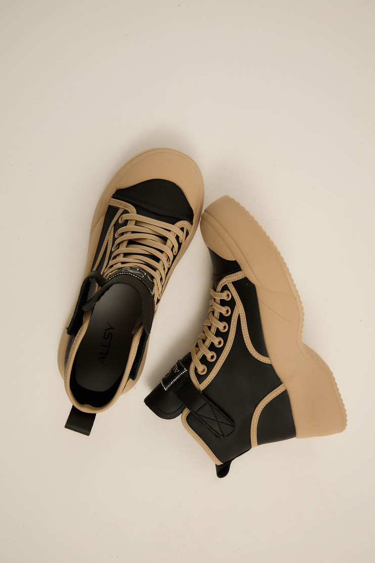 Ботинки ALLSY 198740 - Вид 1 - интернет магазин sandalini.ua