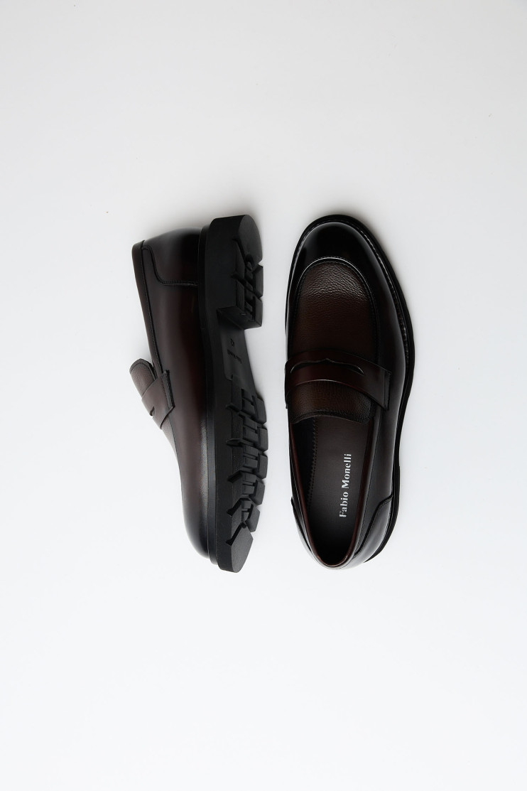 Туфлі чоловічі Fabio Monelli 214158 - Вид 6 - інтернет магазин sandalini.ua