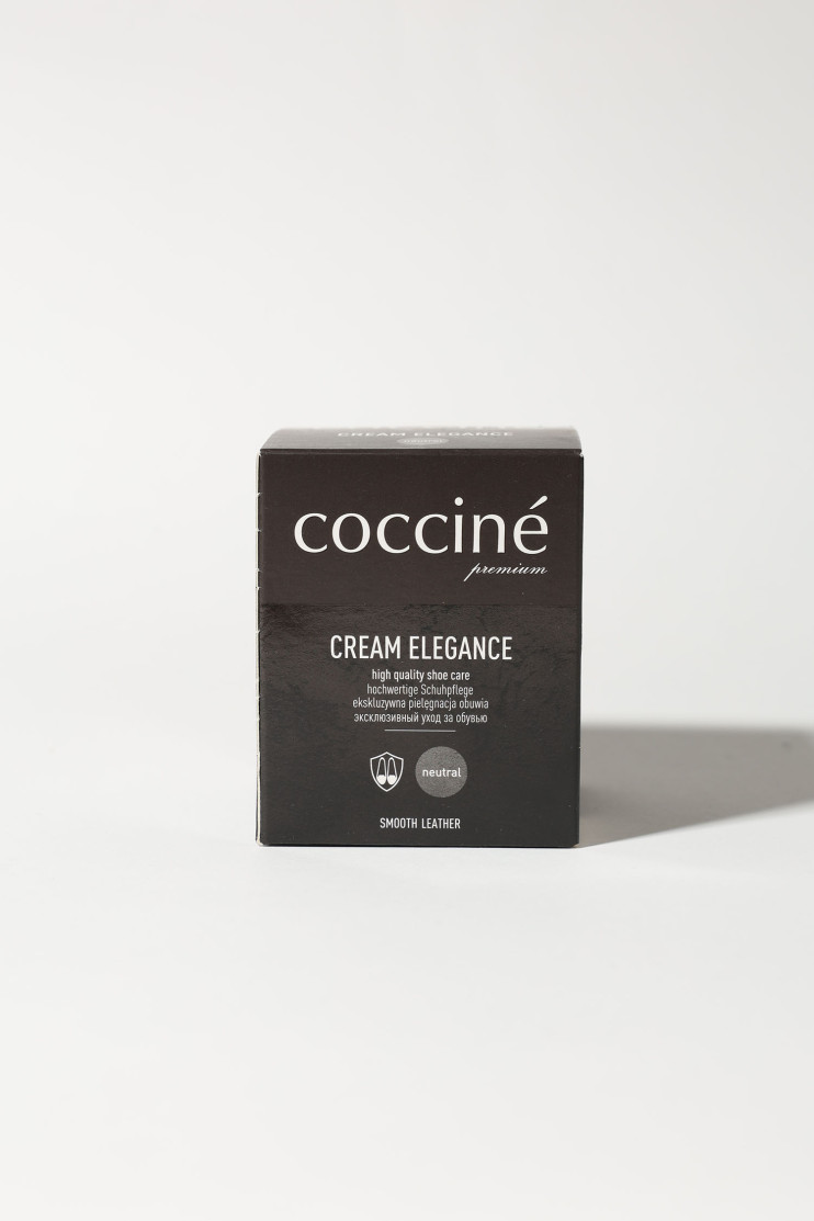 Крем нейтральный + губка Eleqance COCCINE 187513 - Вид 2 - интернет магазин sandalini.ua