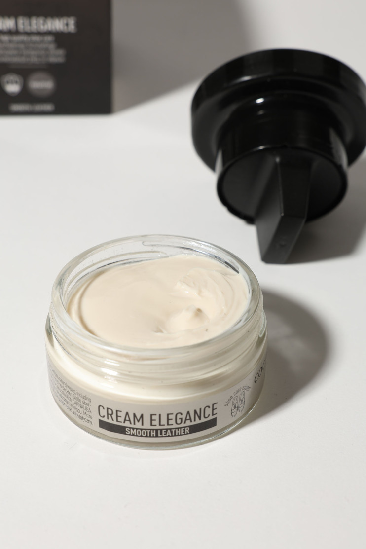 Крем нейтральный + губка Eleqance COCCINE 187513 - Вид 5 - интернет магазин sandalini.ua