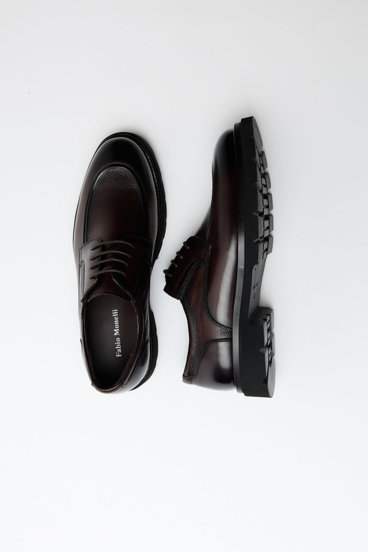 Туфли мужские Fabio Monelli 214155 - Вид 6 - интернет магазин sandalini.ua