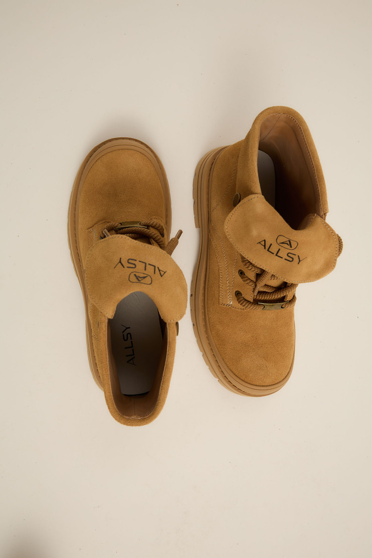 Ботинки ALLSY 195249 - Вид 4 - интернет магазин sandalini.ua