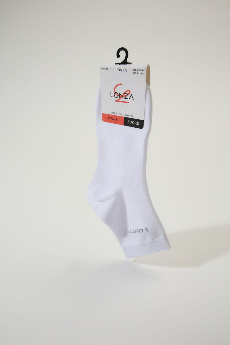 Шкарпетки чоловічі бавовна 3 шт. Lonza 43-46р. 200677 - Вид 1 - інтернет магазин sandalini.ua