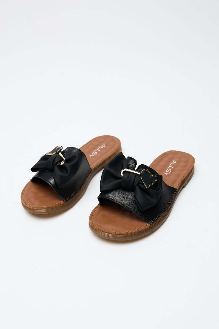 Шлепанцы ALLSY 208234 - Вид 4 - интернет магазин sandalini.ua