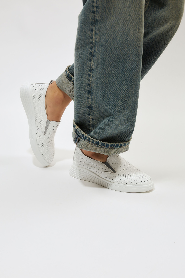 Мокасины ALLSY 195360 - Вид 3 - интернет магазин sandalini.ua