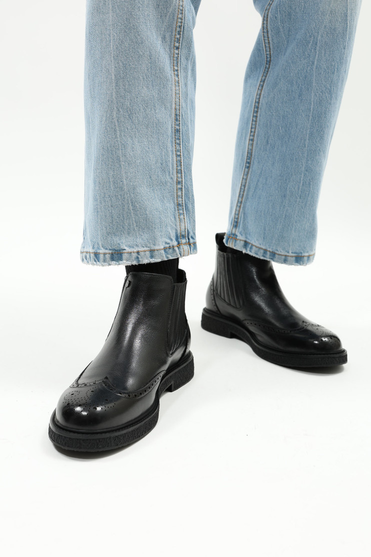 Ботинки мужские Fabio Monelli 181348 - Вид 1 - интернет магазин sandalini.ua