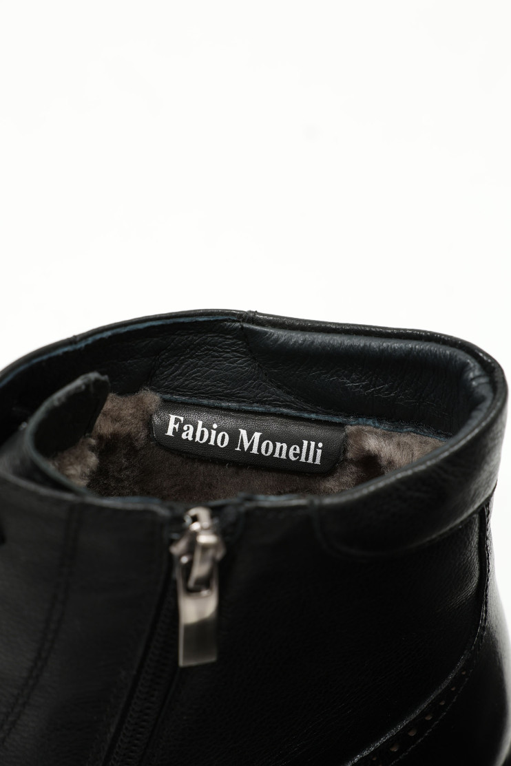 Ботинки мужские Fabio Monelli 181350 - Вид 9 - интернет магазин sandalini.ua