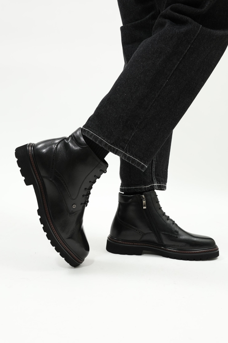 Ботинки мужские Fabio Monelli 181350 - Вид 10 - интернет магазин sandalini.ua