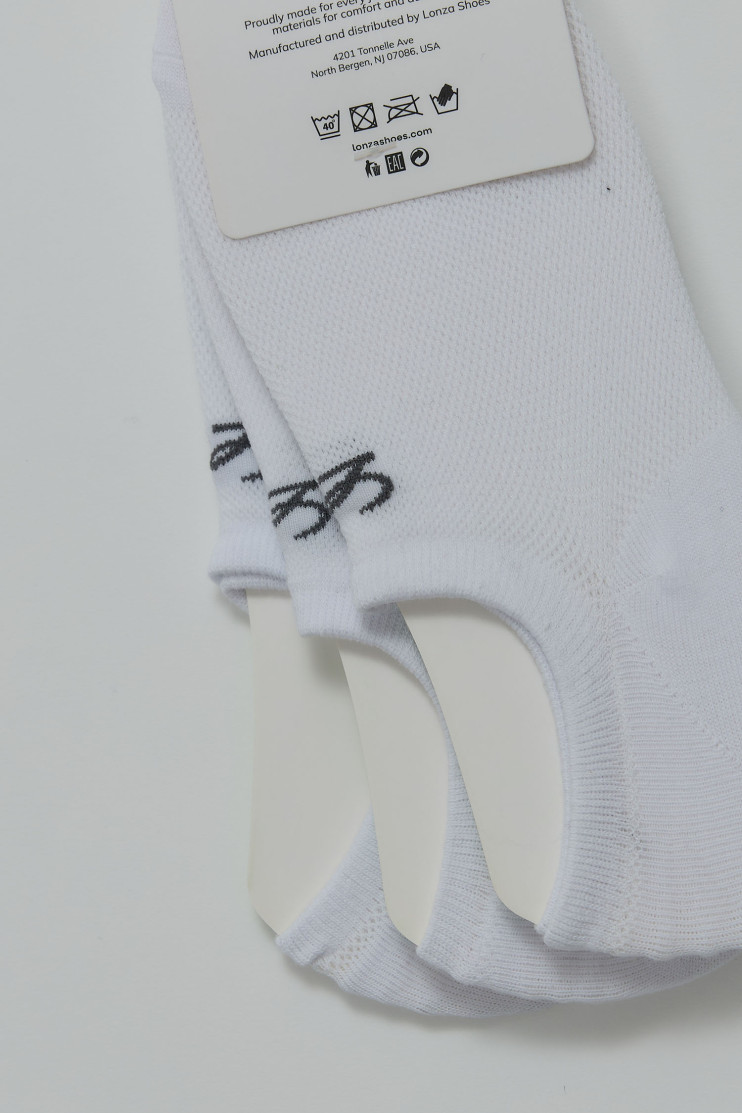 Следы хлопковые женские 3 шт. Lonza 35-38 р. 200550 - Вид 3 - интернет магазин sandalini.ua