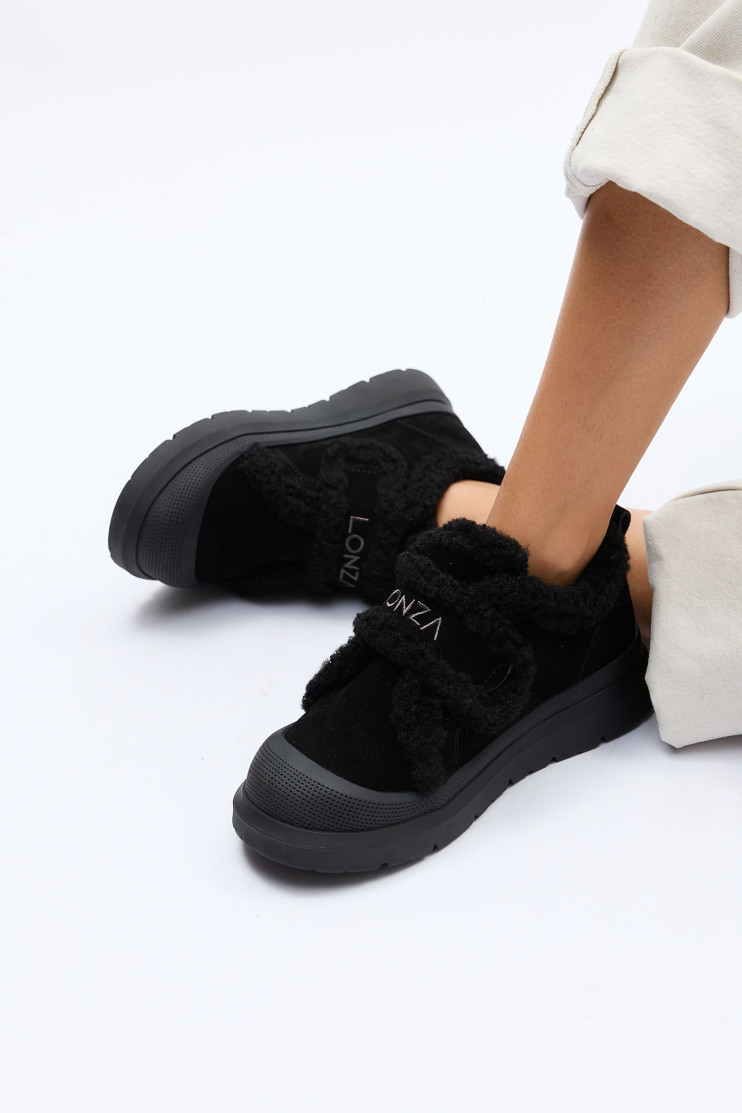 Слипоны Lonza 204988 - Вид 5 - интернет магазин sandalini.ua