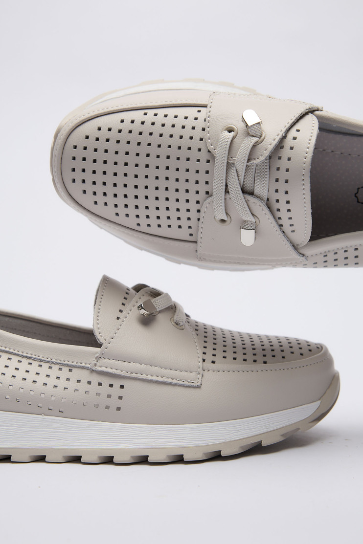 Мокасины ALLSY 208201 - Вид 7 - интернет магазин sandalini.ua