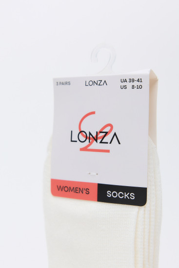 Носки женские 3 шт. 39-41 р. Lonza 214248