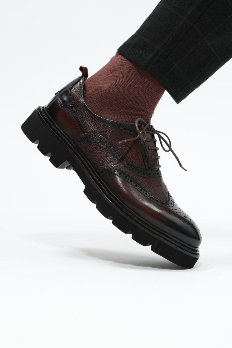 Туфлі чоловічі Fabio Monelli 181250 - Вид 4 - інтернет магазин sandalini.ua