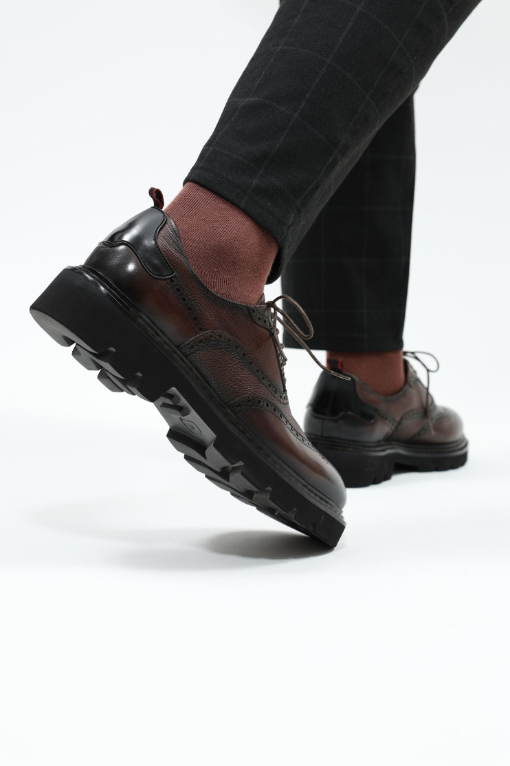 Туфлі чоловічі Fabio Monelli 181250 - Вид 12 - інтернет магазин sandalini.ua