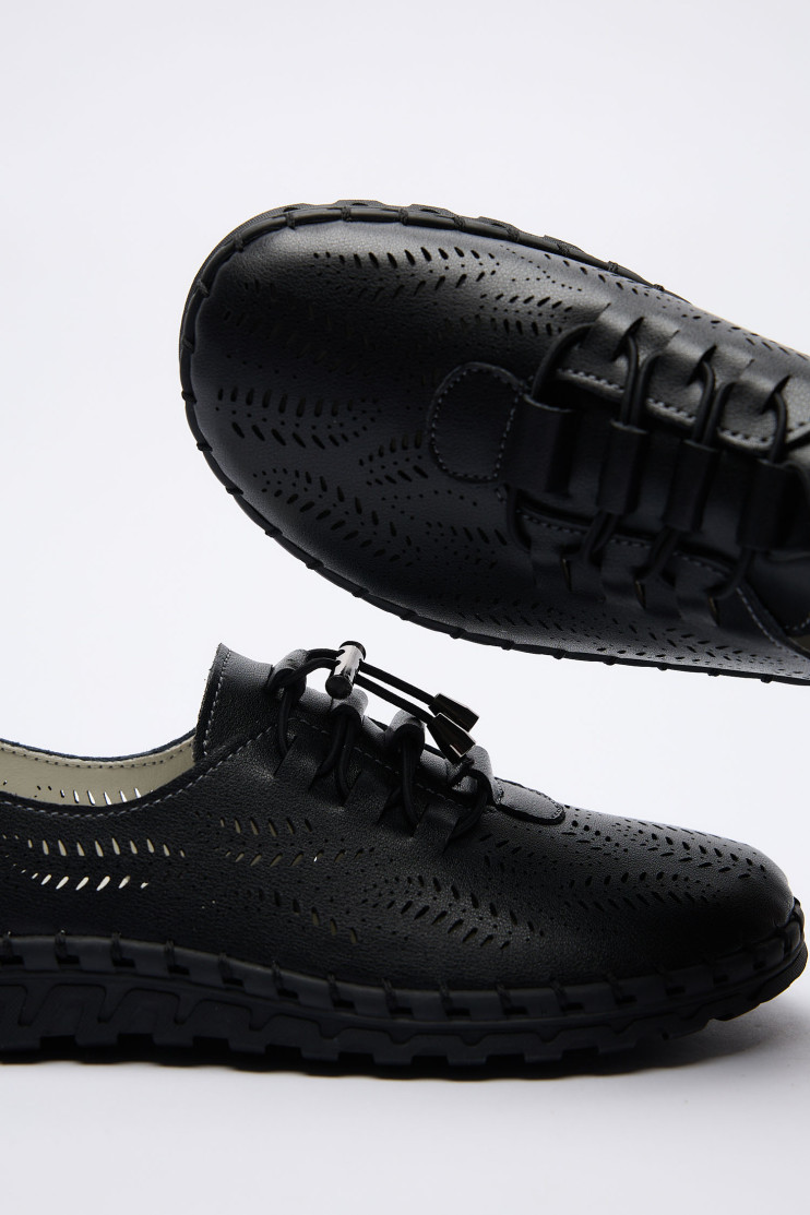 Мокасины ALLSY 207173 - Вид 3 - интернет магазин sandalini.ua