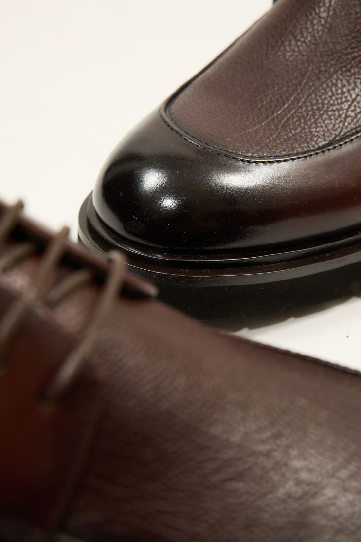 Туфли мужские Fabio Monelli 186214 - Вид 9 - интернет магазин sandalini.ua
