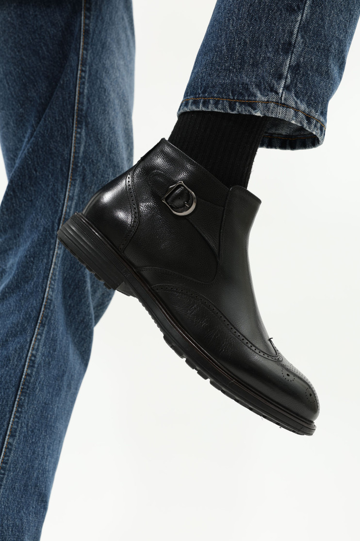 Черевики чоловічі Fabio Monelli 181356 - Вид 4 - інтернет магазин sandalini.ua