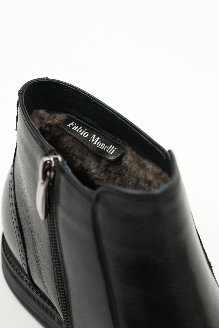 Черевики чоловічі Fabio Monelli 181356 - Вид 3 - інтернет магазин sandalini.ua