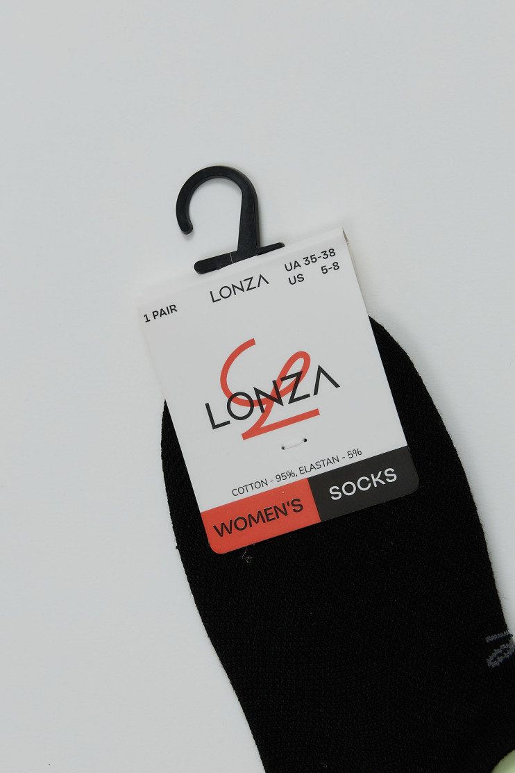 Следы хлопковые женские 1 шт. Lonza 35-38 р. 200563 - Вид 2 - интернет магазин sandalini.ua