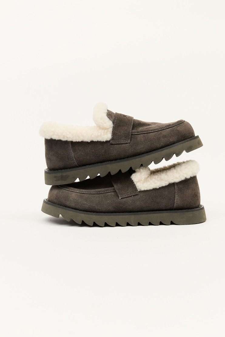 Слипоны ALLSY 201616 - Вид 3 - интернет магазин sandalini.ua