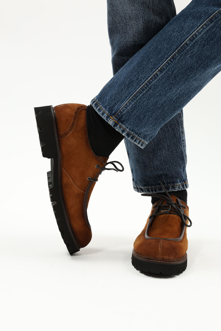 Туфли мужские Fabio Monelli 181257 - Вид 7 - интернет магазин sandalini.ua