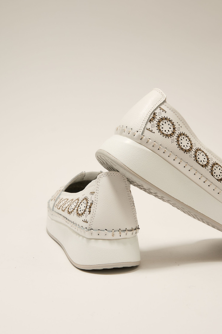 Мокасины ALLSY 195178 - Вид 13 - интернет магазин sandalini.ua