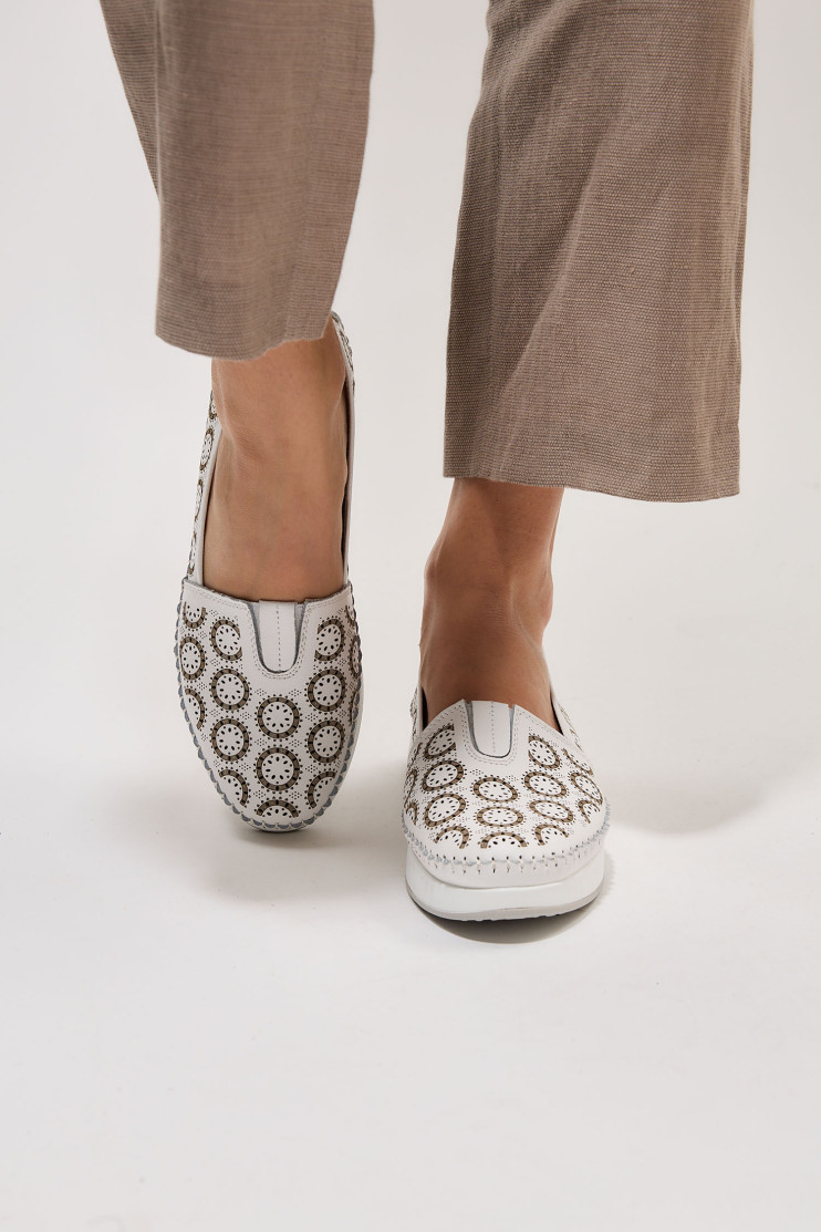 Мокасины ALLSY 195178 - Вид 8 - интернет магазин sandalini.ua