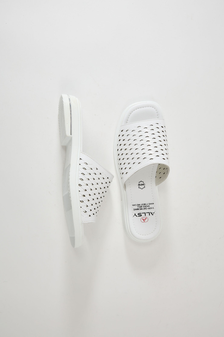 Шлепанцы ALLSY 207184 - Вид 4 - интернет магазин sandalini.ua