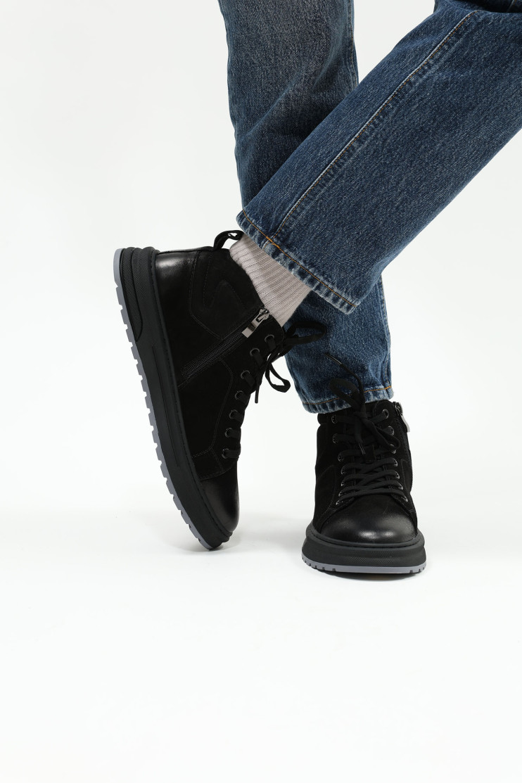 Черевики чоловічі Fabio Monelli 181311 - Вид 5 - інтернет магазин sandalini.ua