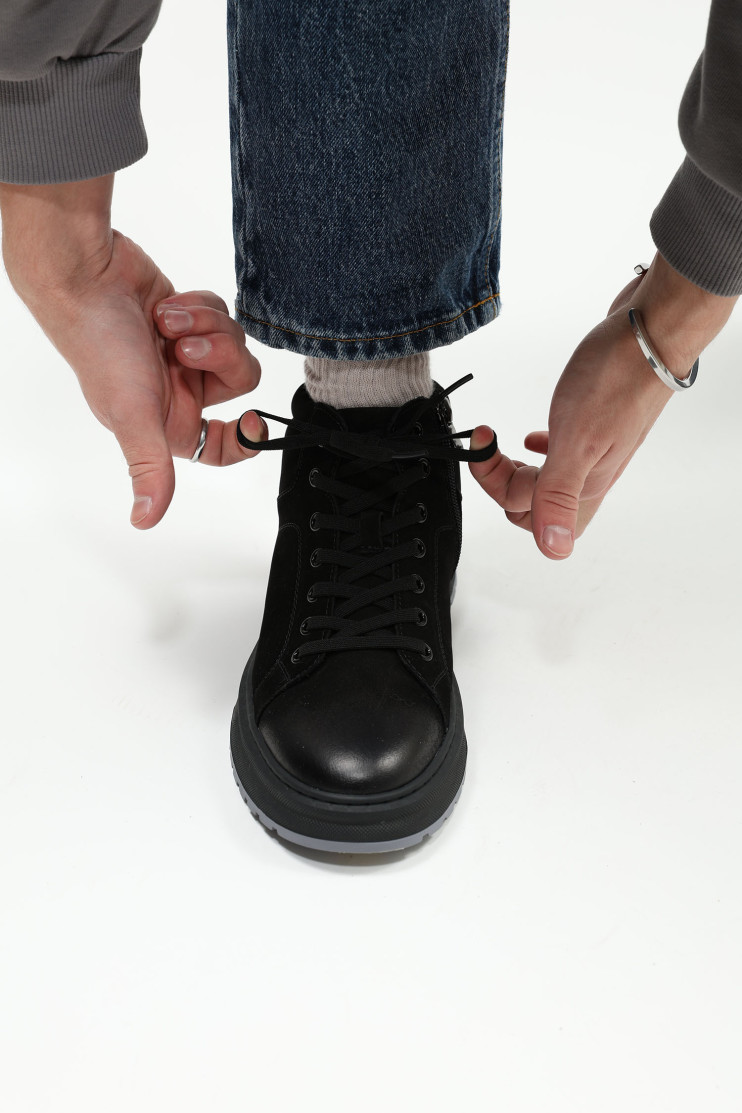 Черевики чоловічі Fabio Monelli 181311 - Вид 9 - інтернет магазин sandalini.ua