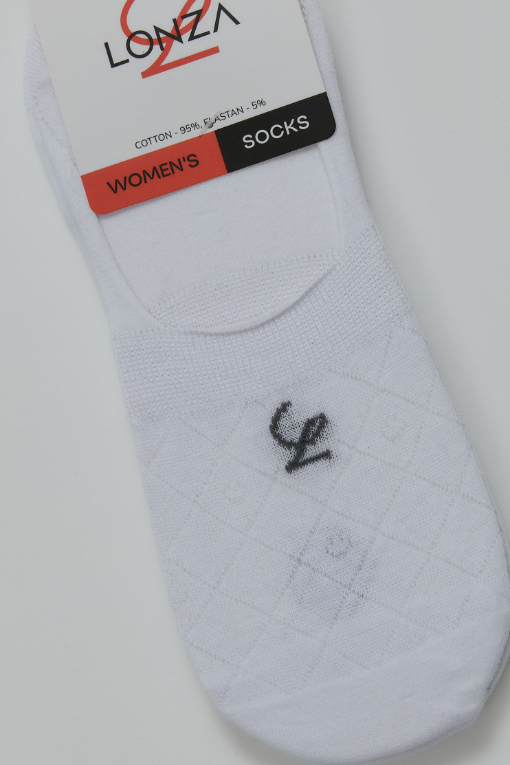 Следы хлопковые женские 3 шт. Lonza 39-41 р. 200540 - Вид 3 - интернет магазин sandalini.ua